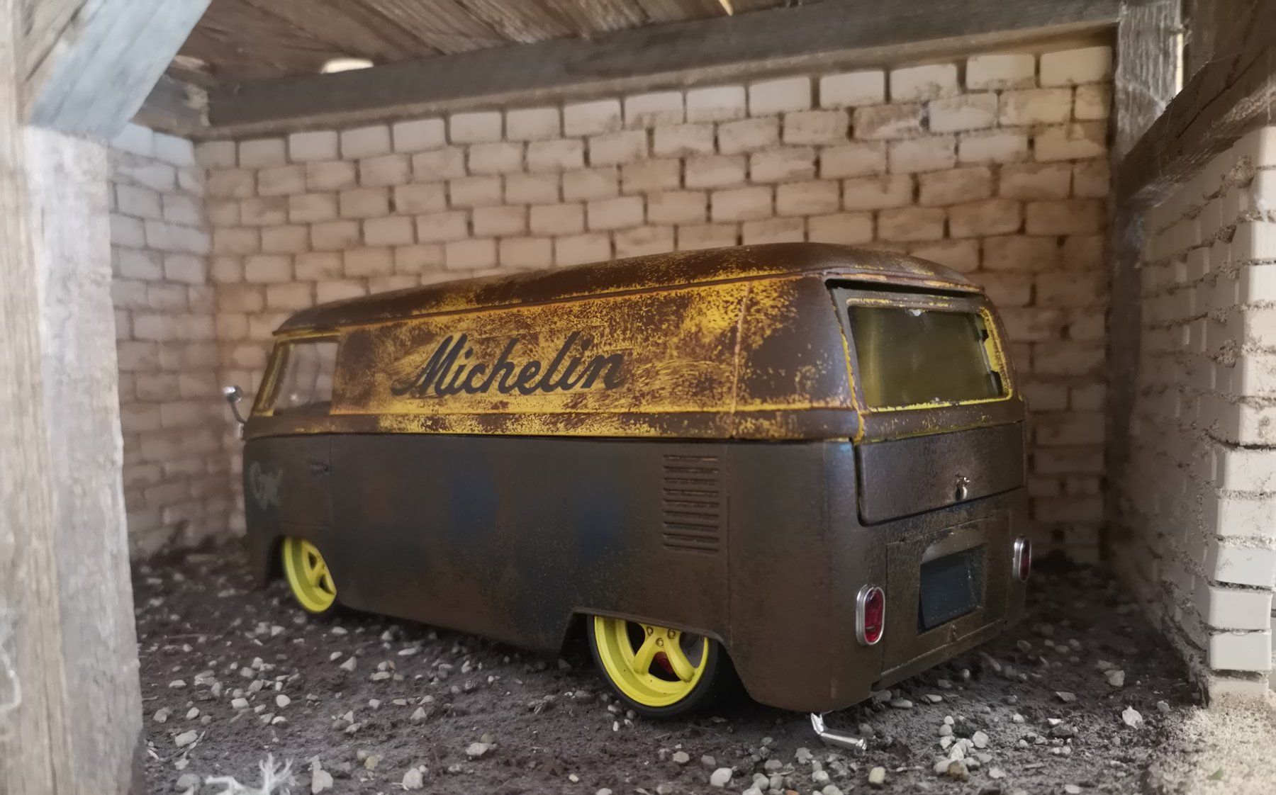 Solido Modellautos: 1:18 VW T1 Unikat – Gebraucht aus Niederbipp von kevintifu20 1