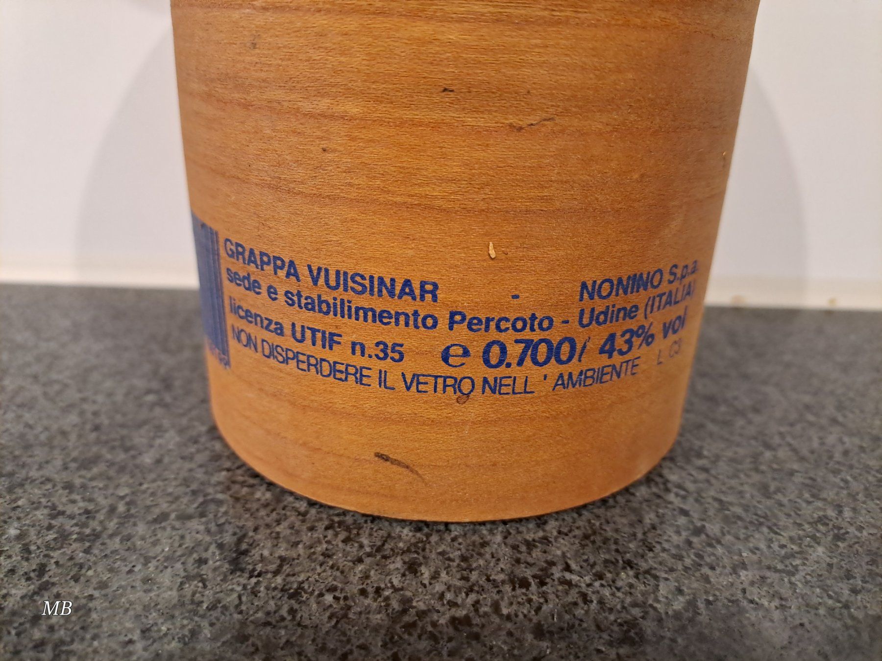 Bevande alcoliche: Nonino Vuisinar Grappa 1993 inkl. Box – Nuovo e nell'imballaggio originale da Elsau venduto da Kellerraeumung 4