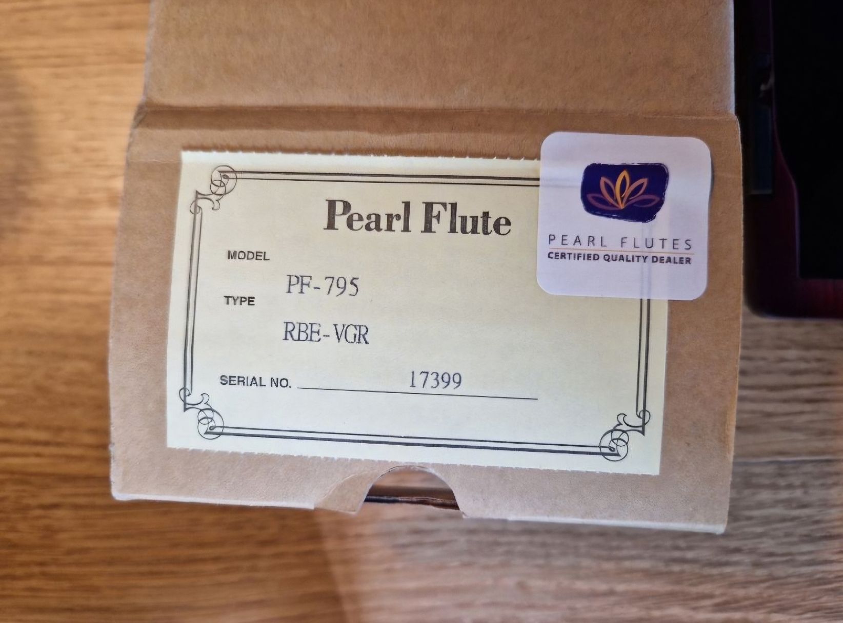 Strumenti musicali: Pearl Querflöte PF-795 RBE Vigore – Usato da Winterthur venduto da Drjazz82 6