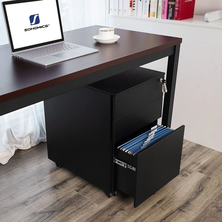 Banconi: Rollcontainer Stahl Büroschrank mit 3 Schubladen THOR – Nuovo e nell'imballaggio originale da Lachen SZ venduto da MAMORU-MOEBEL 2