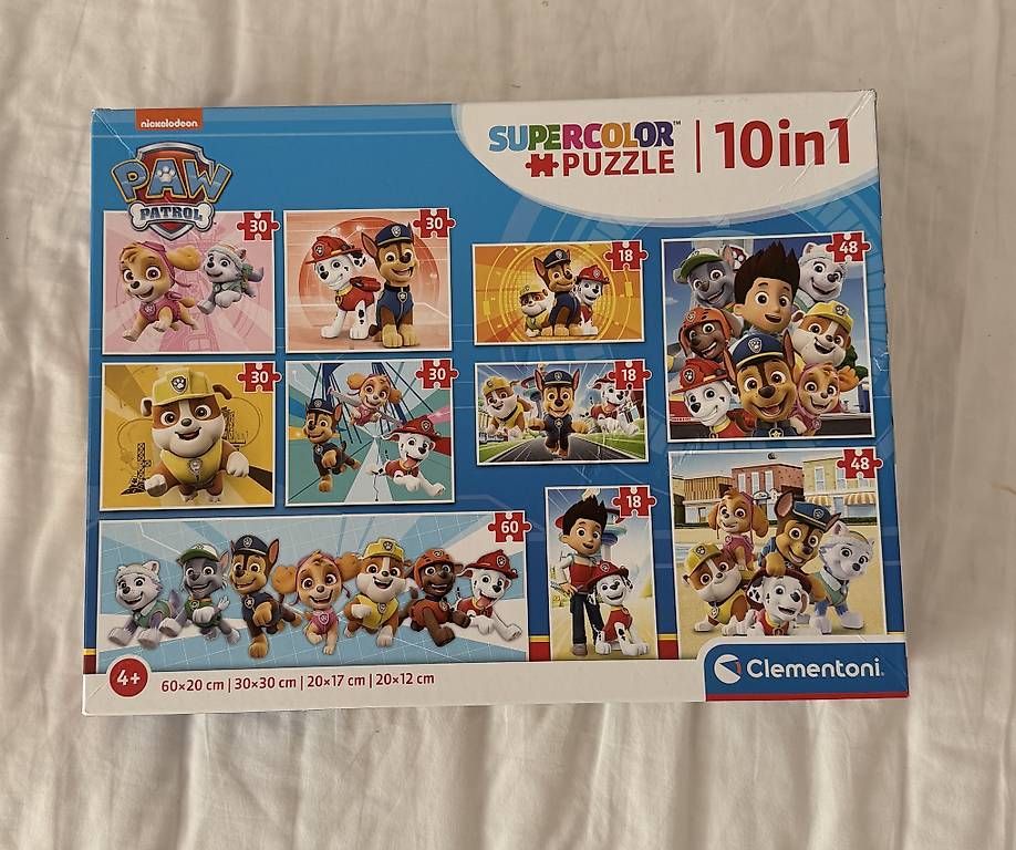 Puzzle: 10 Puzzle Paw Patrol – Usato da Bern venduto da sshueli