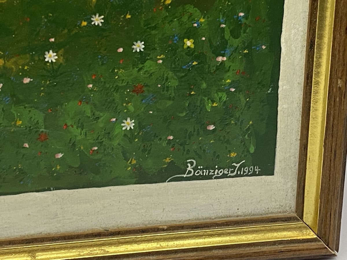 Dipinti: Naives Bild von Bänziger Herisau – Usato da Mosnang venduto da Goldwasser 2