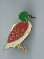 Stockente Pin