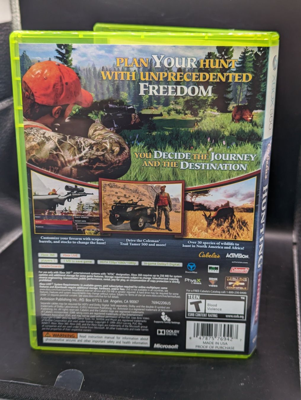 Microsoft Giochi: Cabela's Hunting Expeditions - Xbox 360 Game - NTSC – Usato da Hünenberg See venduto da SpecialEditionGaming 2