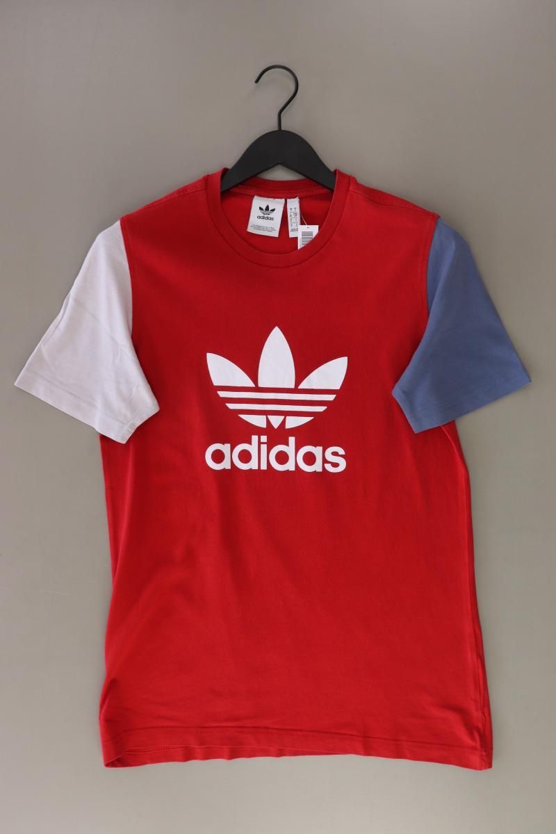 T-shirt: Adidas Printshirt Gr. S Kurzarm rot – Usato da Neustadt an der Waldnaab venduto da SecondLifeFashion