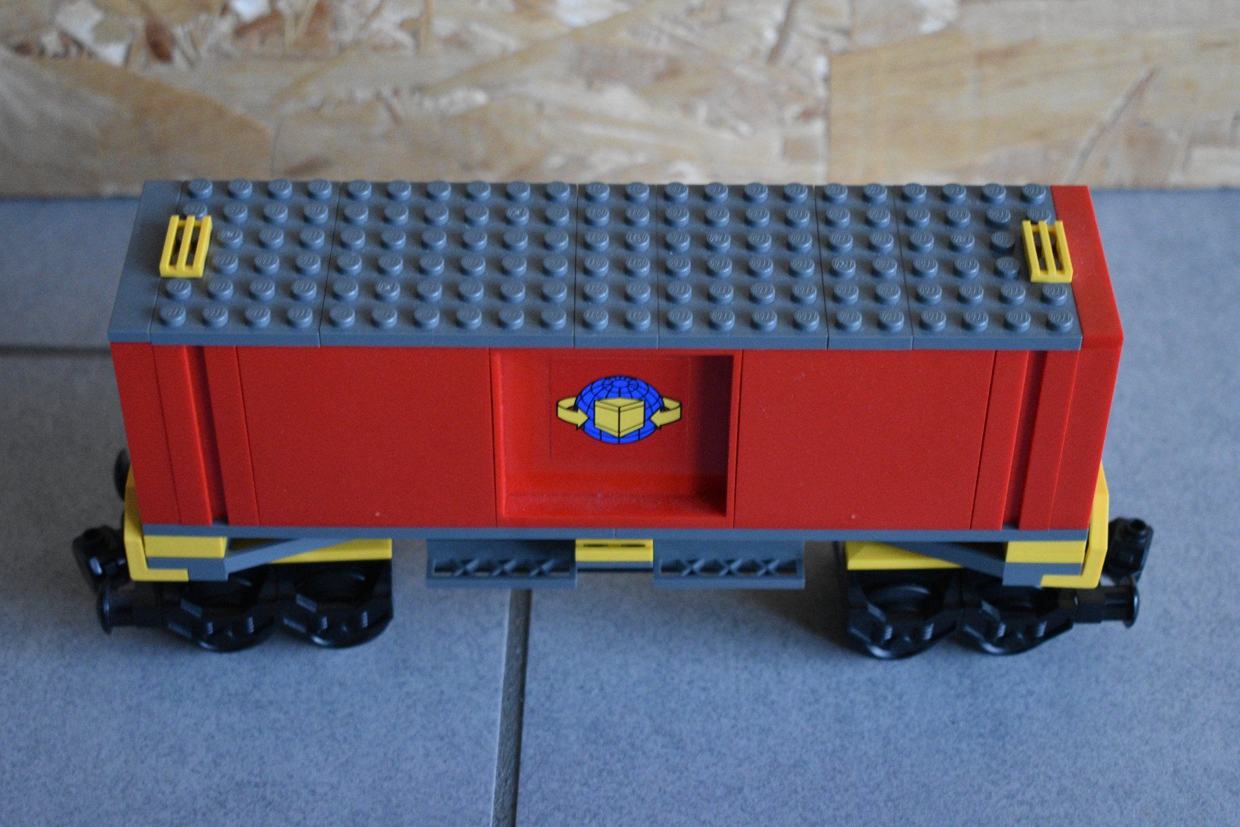 Lego Giocattoli: LEGO Güterwagon mit Container – Nuovo (secondo la descrizione) da Winterthur venduto da seh_9dhc