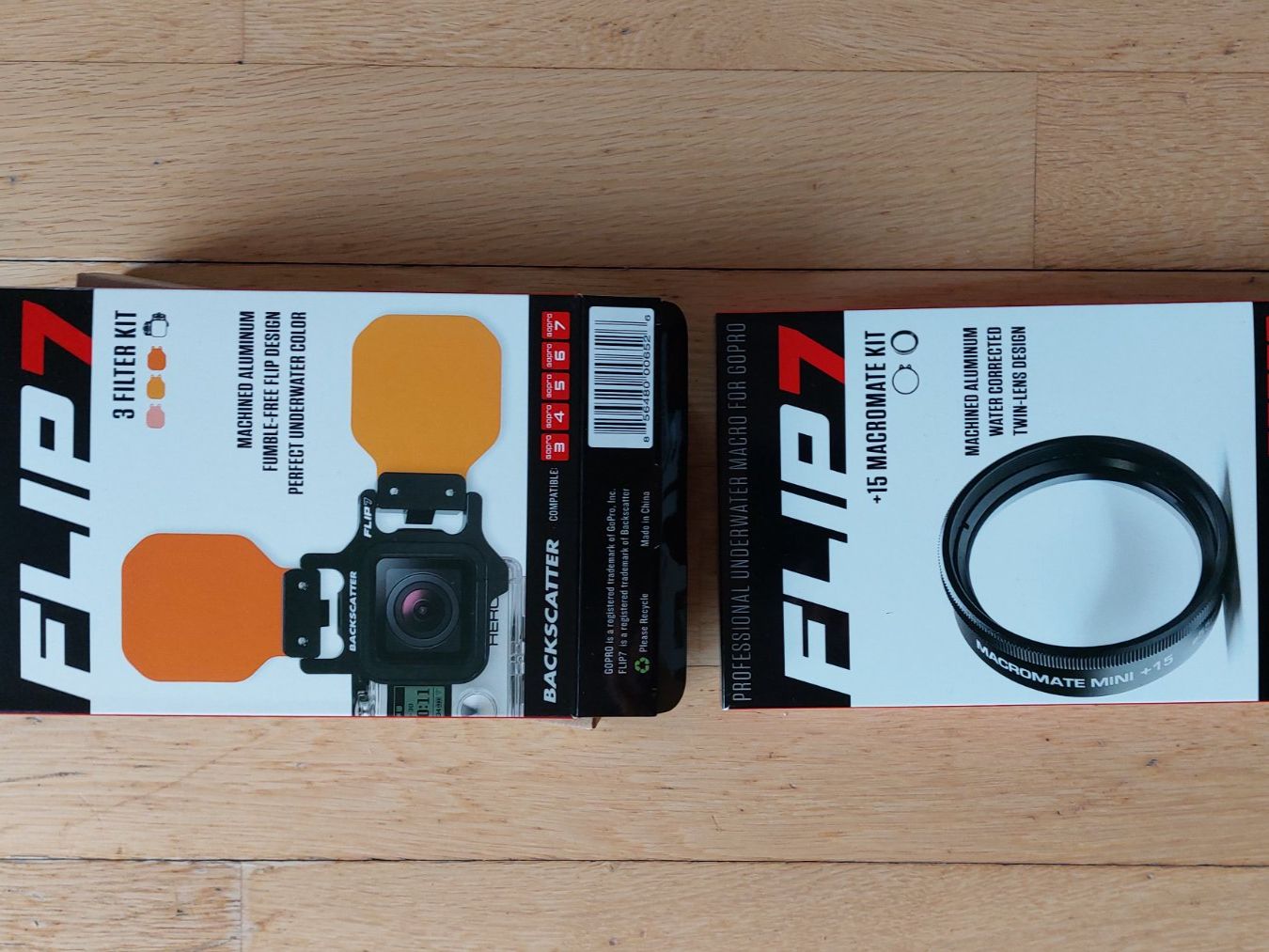 Filtri: Flip 7 Backscatter Filter u Nahlinse f Gopro – Usato da Oberdiessbach venduto da wasserfreak
