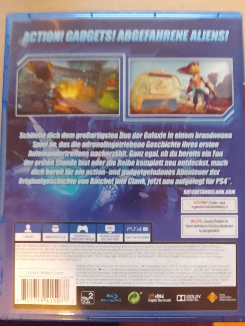 Spiele: Ratchet Clank PS4 – Gebraucht aus morschach von fbgnfbdbchrigi 1