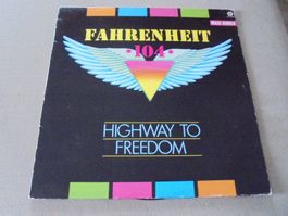 FAHRENHEIT 104 "Highway to Freedom" Maxi Italien 1986