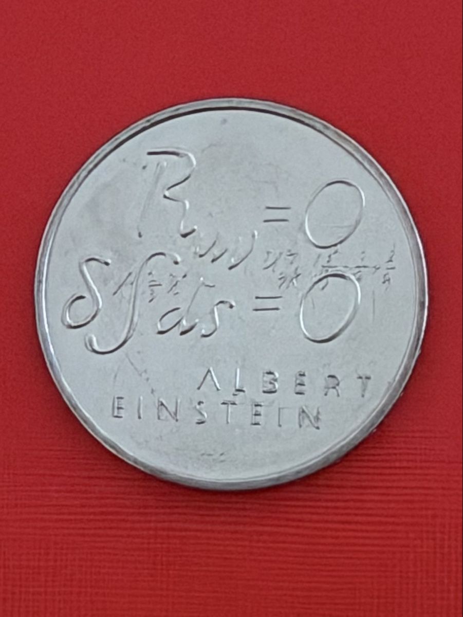 Tutti le monete: Pièce commémorative Albert Einstein – Usato da Petit-Lancy venduto da Solcarm