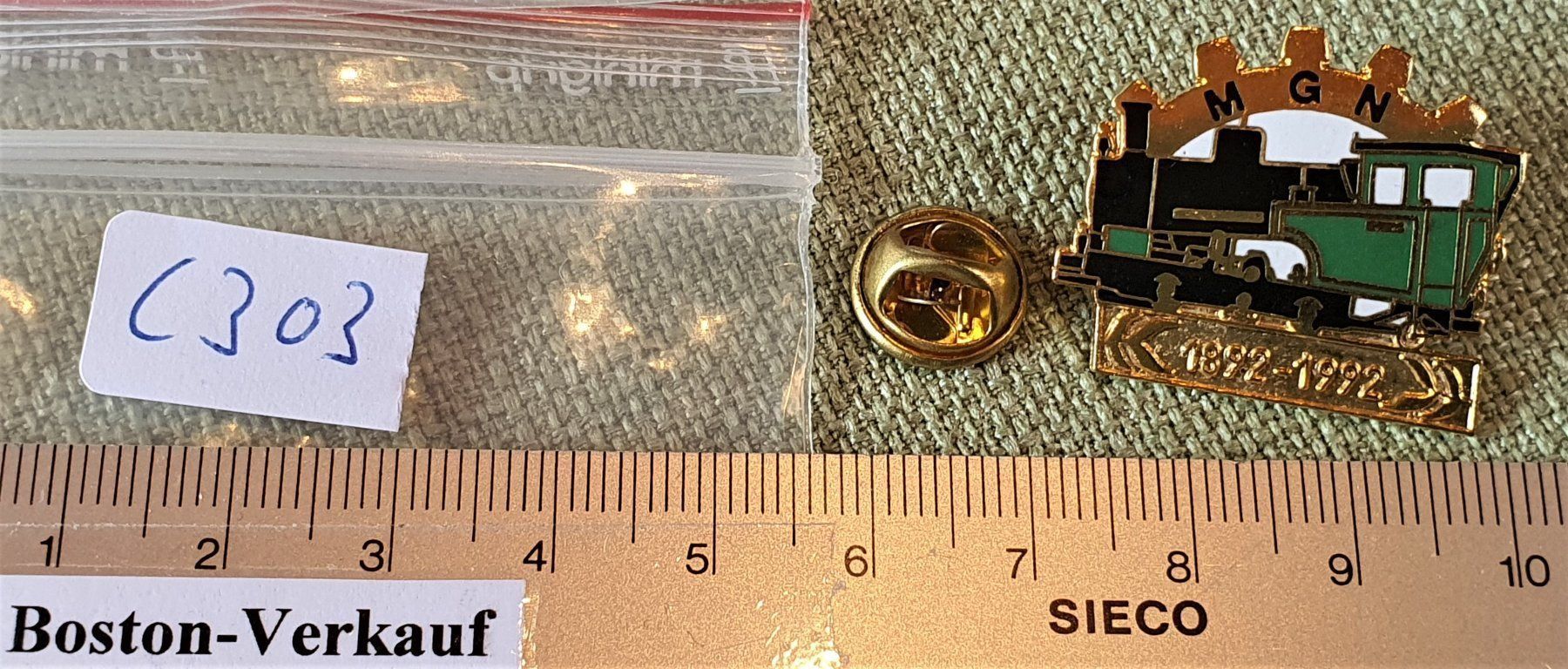 Pins: C303 - Pin M G N Dampfbahn Schweiz CH – D'occasion à Reinach BL par Boston-Verkauf 2