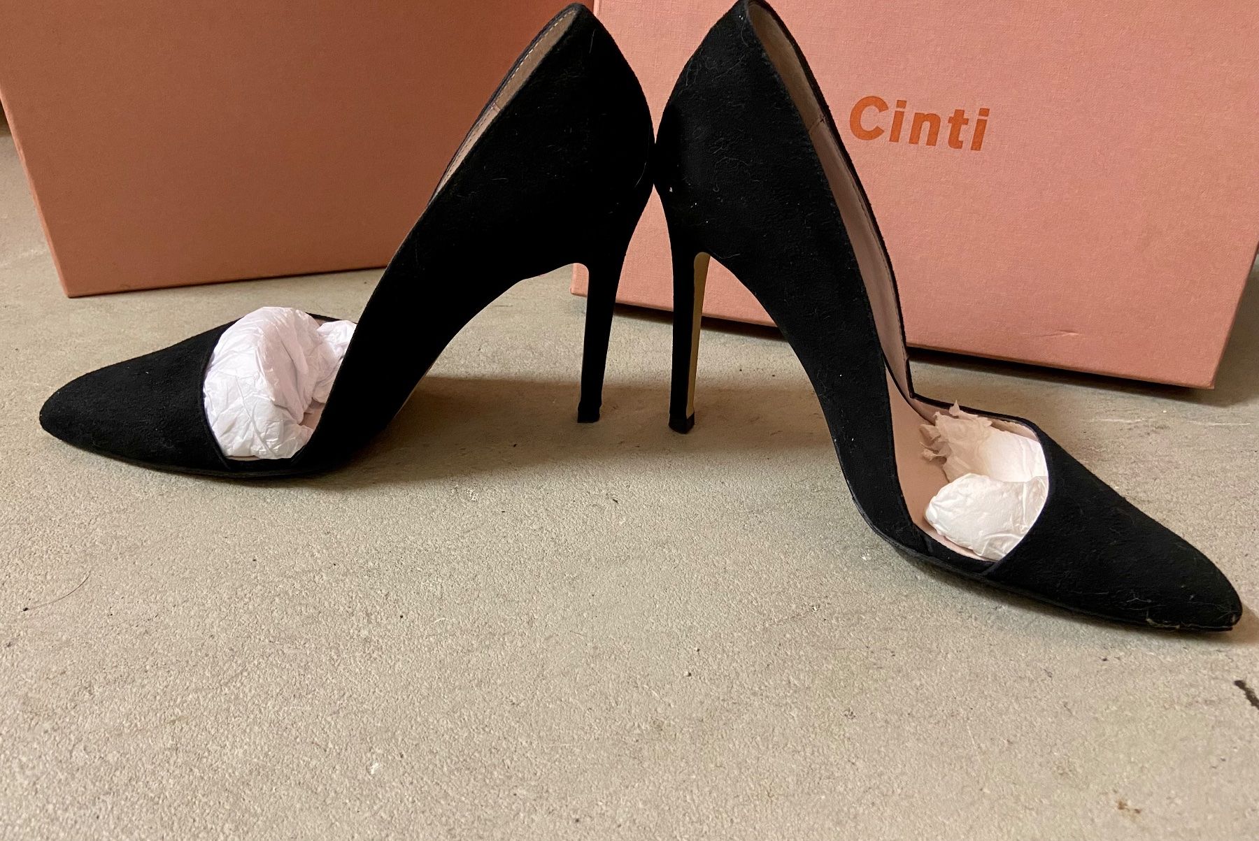 Scarpe da donna: Schwarze Wildleder High Heels - Grösse 38 – Usato da Uitikon Waldegg venduto da frl_muller 2