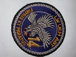 Badge Stab LW Uem abt 14.  silber