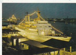 Hamburg Schiff bei Navht