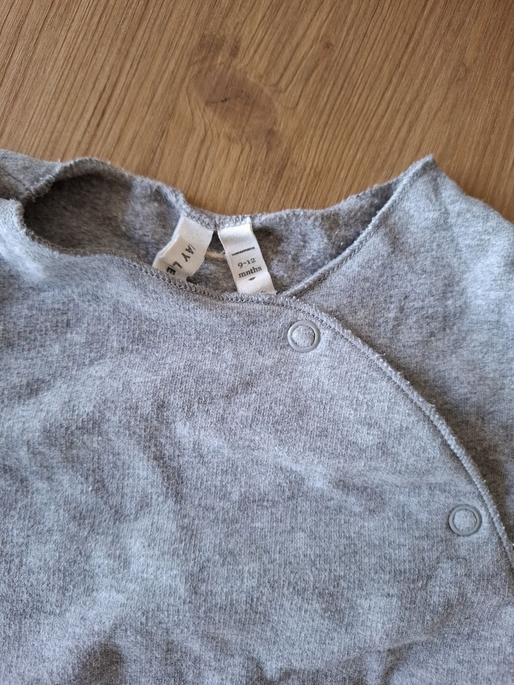 Barboteuses: grey label thick cotton overall 12m – D'occasion à Genthod par daf_odill 1