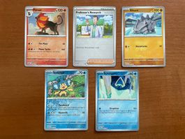 Pokemon Reverse Karten Set (Versand gratis)