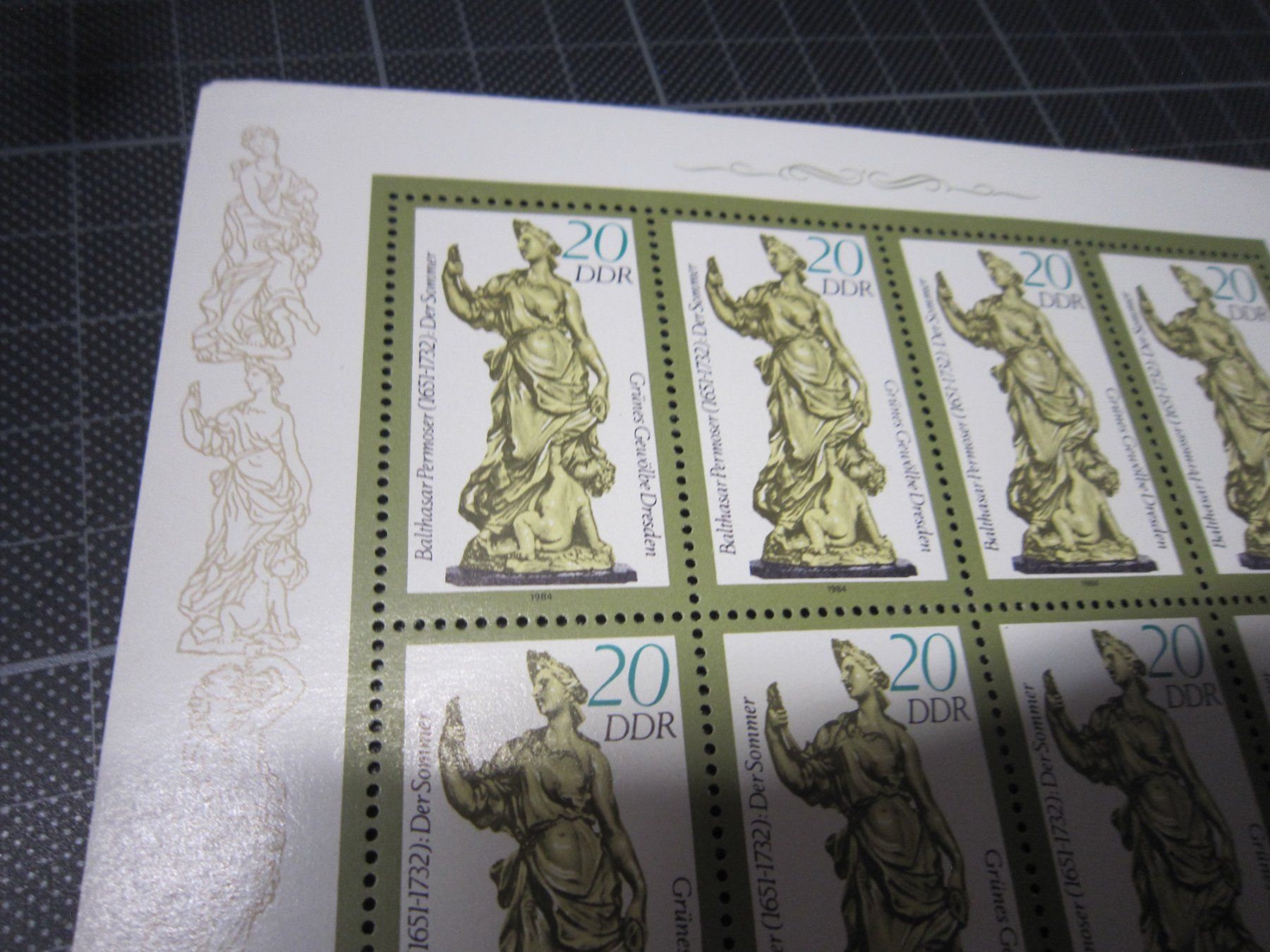 Alle Briefmarken: Schöner Block DDR – Gebraucht aus Giubiasco von sal_9j6w 2