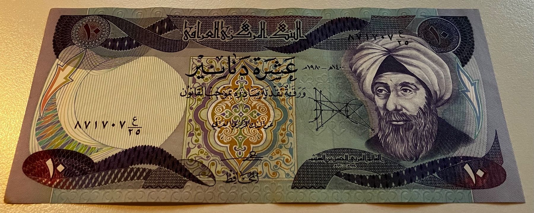 Billets de banque: Irak 10 Dinars XF+ – Neuf (Voir description) à Algetshausen par Carrhard