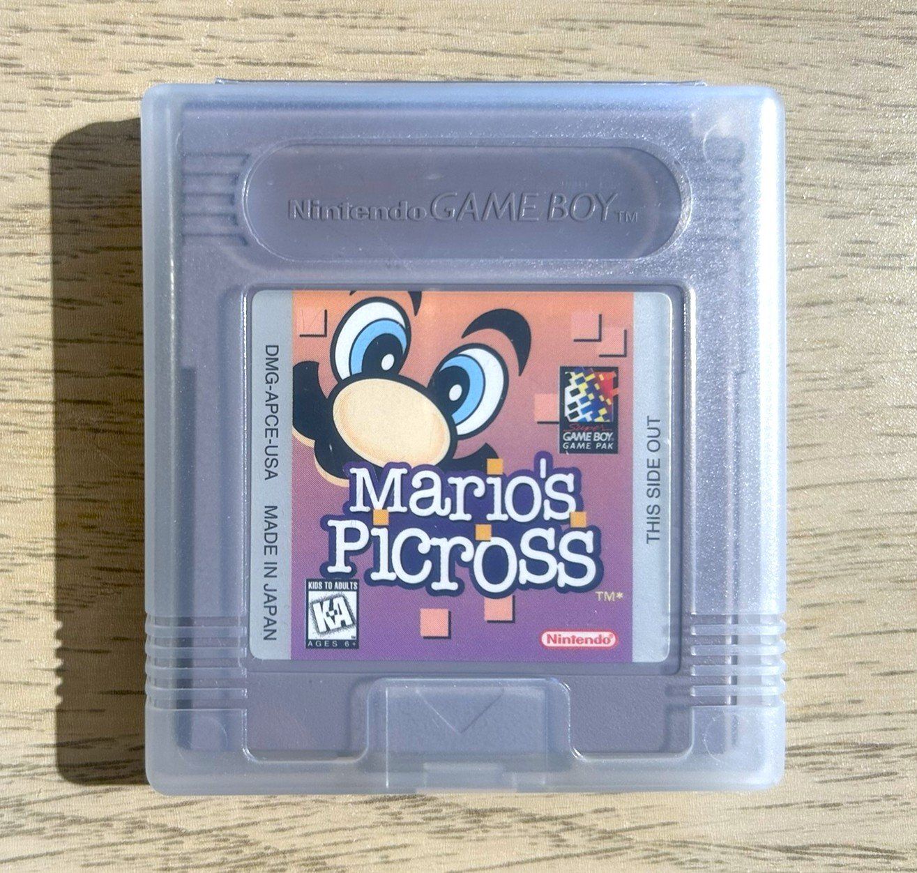 Nintendo Giochi: Marios Picross Gameboy – Usato da St. Gallen venduto da Alpine.Arcade 2