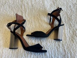 Sandales noires taille 38 super état - été!☀️