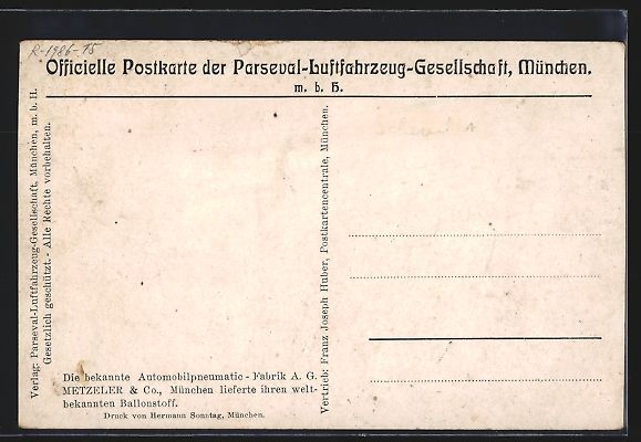 Photos & posters: München, Luftschiff Parsival am Karlspl – D'occasion à Berlin par bartko-reher 1