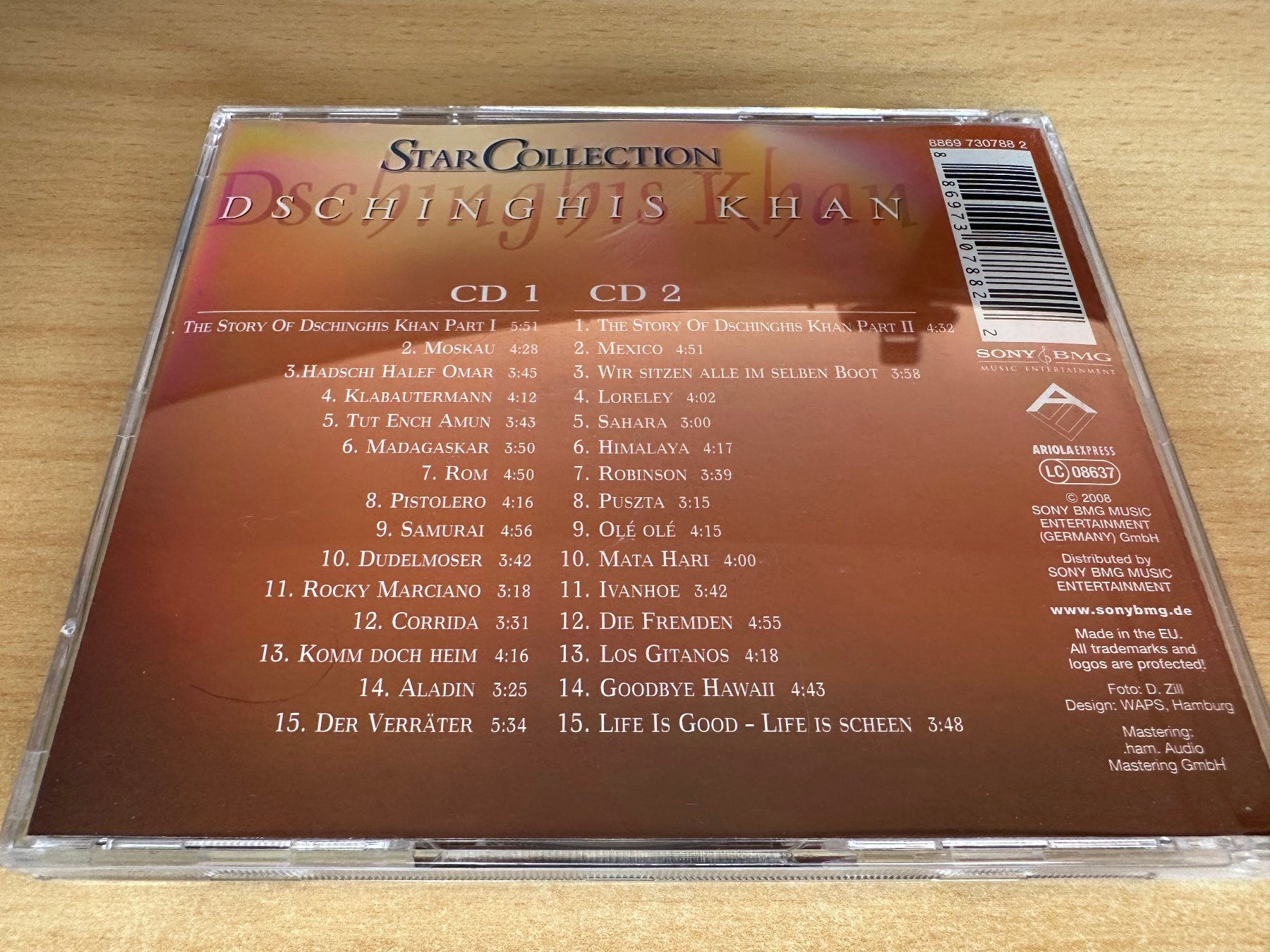 CDs: T8 Dschinghis Khan – StarCollection - 2 CD – Gebraucht aus Rikon im Tösstal von Alpenmutz 1