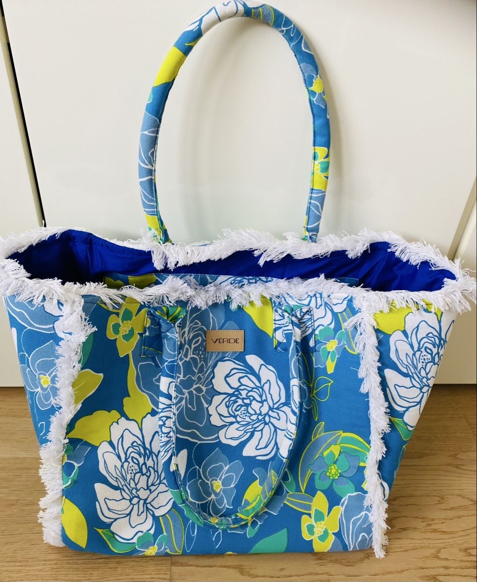 Borse da donna: Schöne VERDE Tasche Blumen FAST NEU! – Usato da Malters venduto da Kuettel1 4
