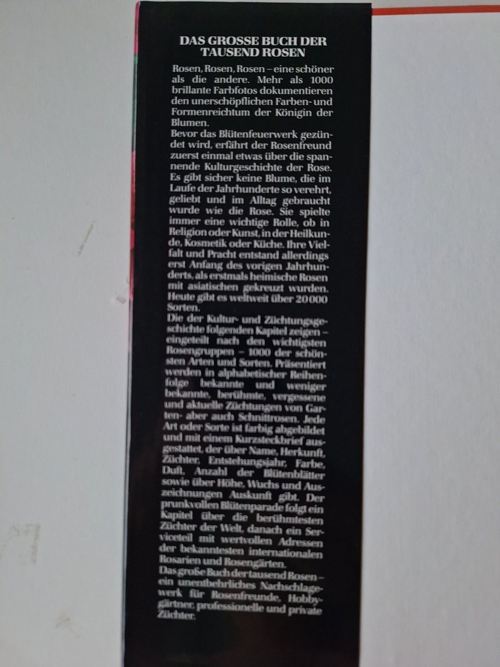 Libri: Das grosse Buch der tausend Rosen – Usato da Zürich venduto da t24_de 1