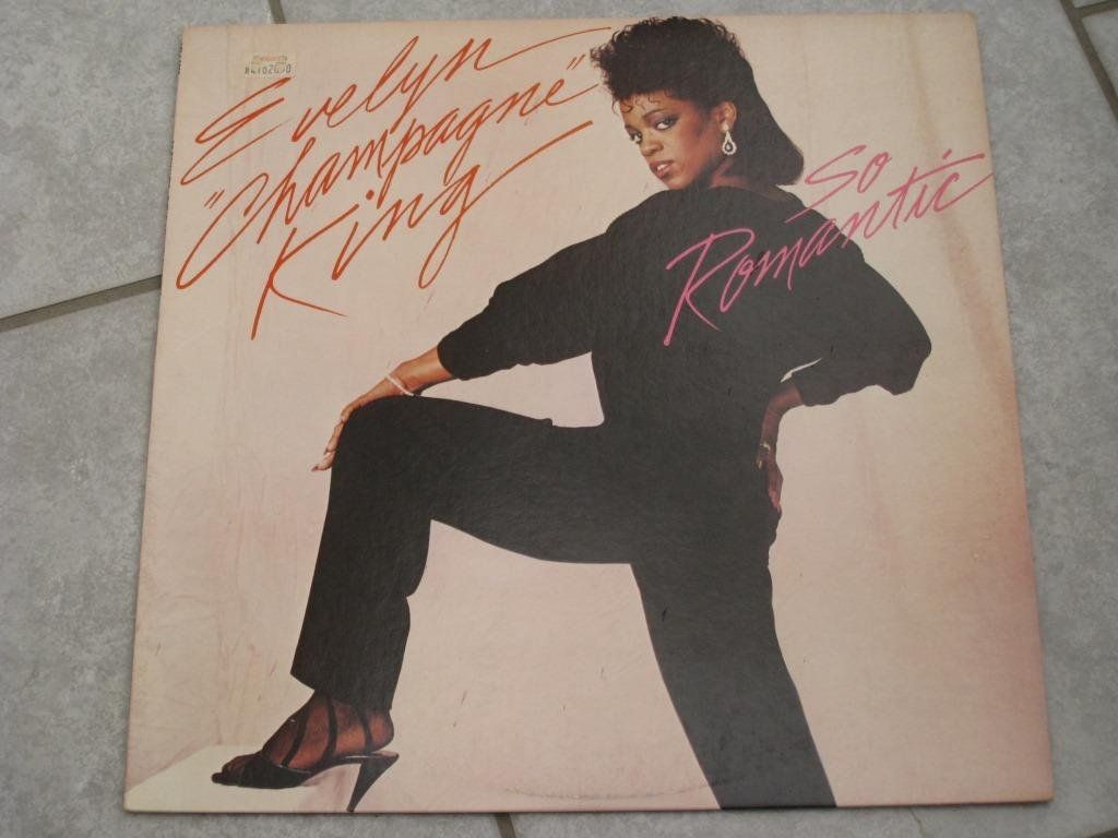 Schallplatten: LP - EVELYN CHAMPAGNE KING - SO ROMANTIC – Gebraucht aus Steckborn von Quo7