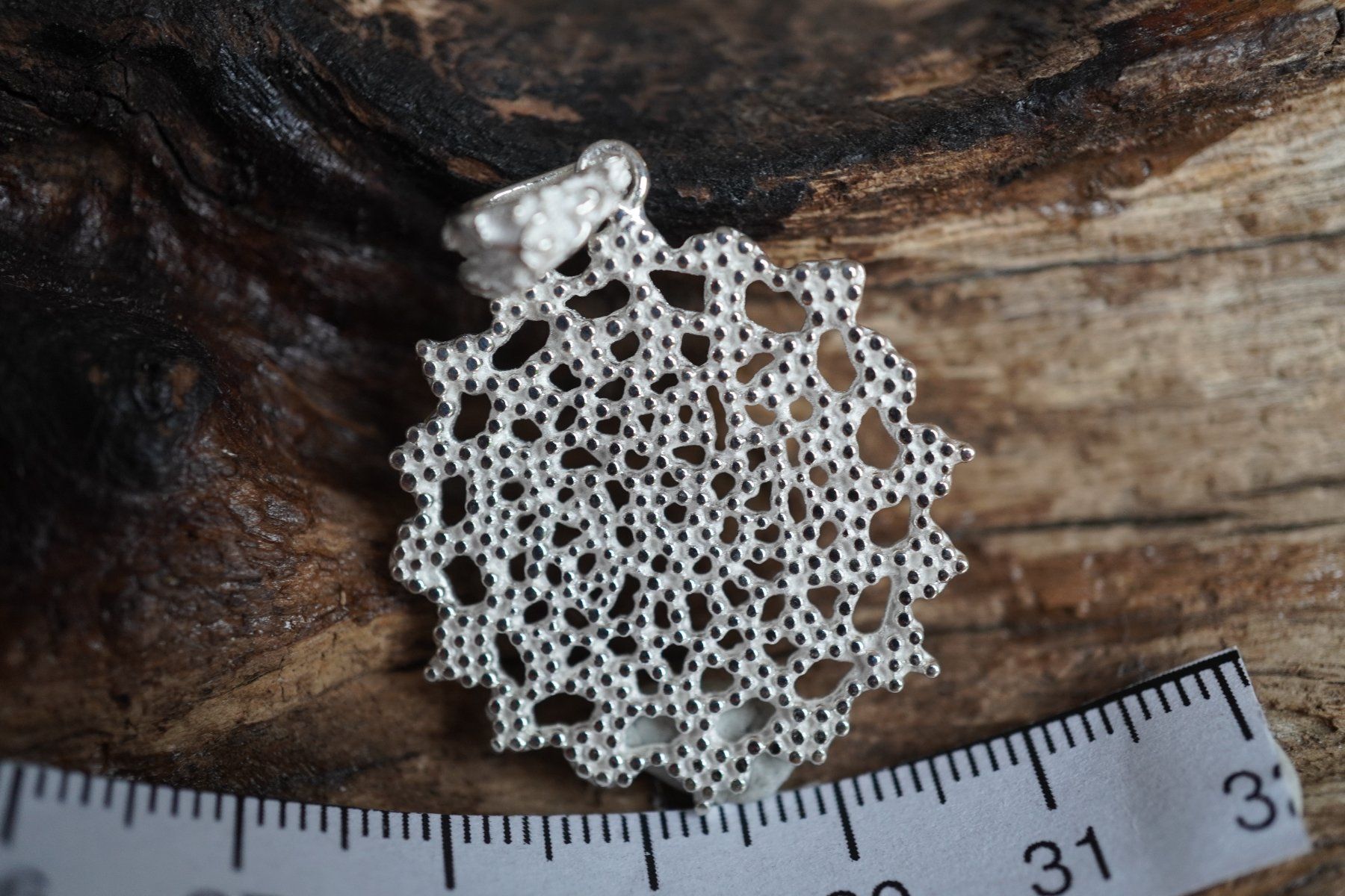 Ciondoli: Mandala   Anhänger Blume    925 Silber  28mm – Nuovo e nell'imballaggio originale da Balgach venduto da top_silver 6