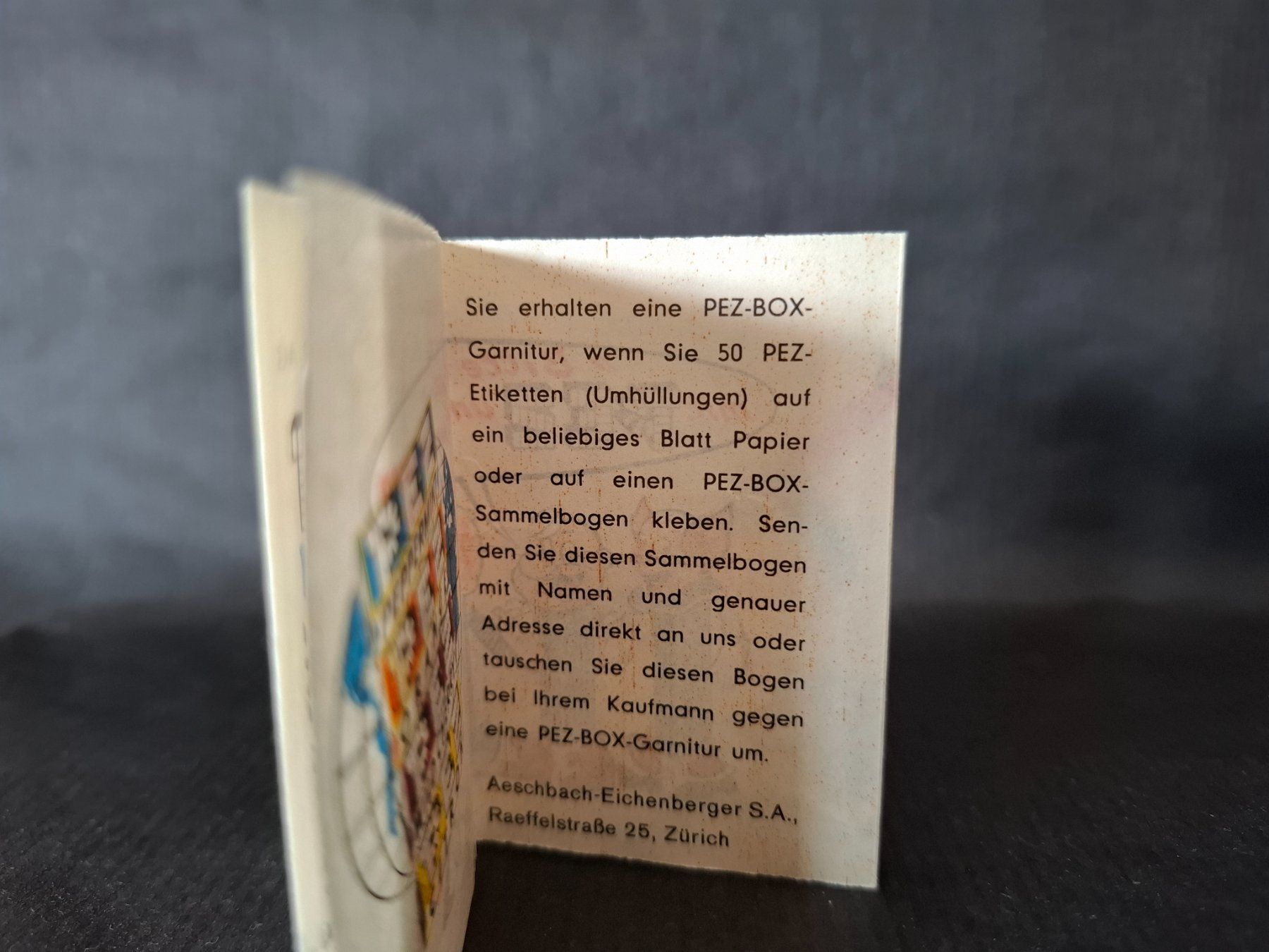 Disney Giocattoli: Pez Disney Aeschbach Eichenberger Werbeflyer Broschüre – Usato da Genève venduto da justnotsocommon 7