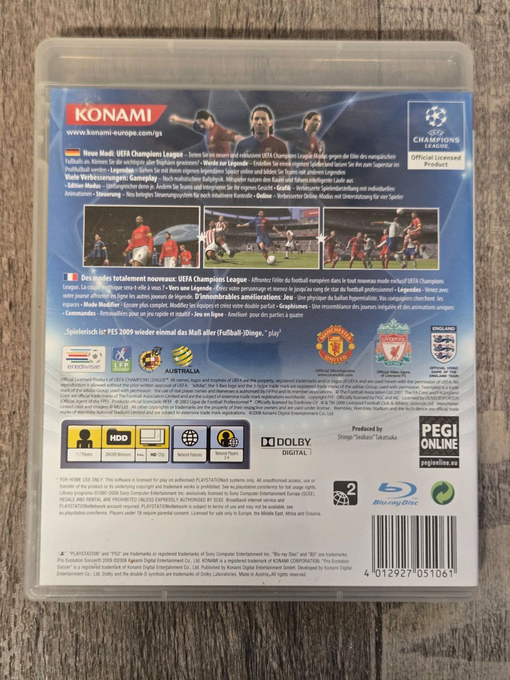 Giochi: PES 2009 - PS3 – Usato da Crémines venduto da Blakedrake 1