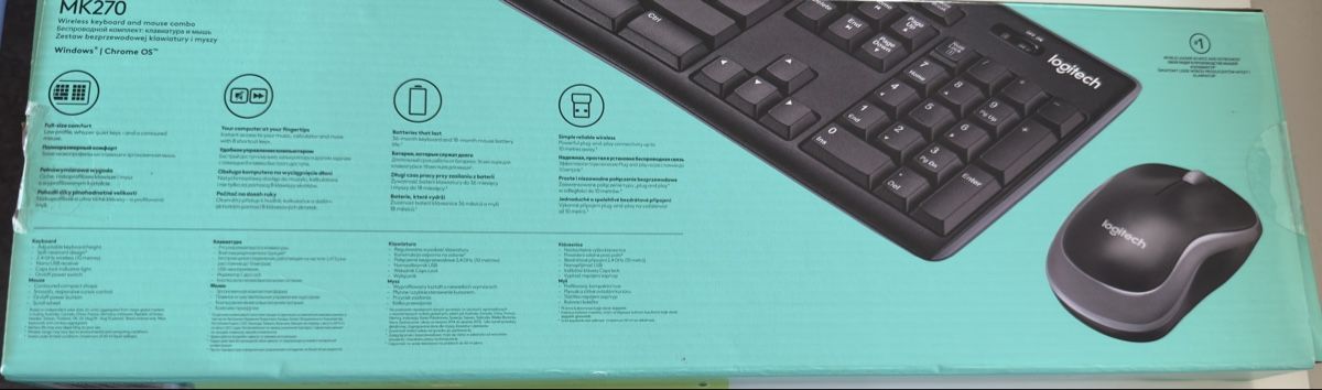 Logitech Tastiere: Logitech MK270 Tastatur und Maus Set – Nuovo e nell'imballaggio originale da Basel venduto da tamy90 3