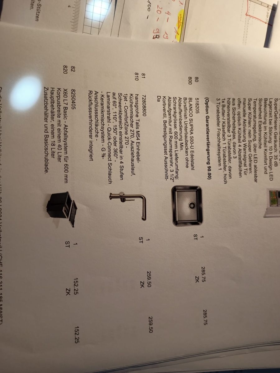 Hansgrohe Armaturen: Hansgruhe Küchenmischer – Neu (gemäss Beschreibung) aus Wetzikon ZH von kev_vsr9 1