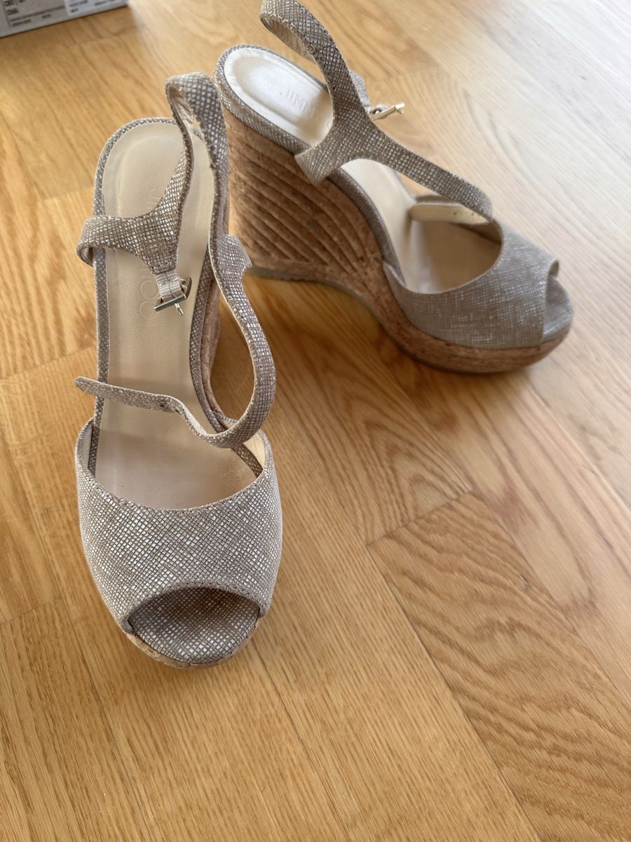 Jimmy Choo Scarpe da donna: Jimmy Choo Wedge 38.5 – Nuovo (secondo la descrizione) da Herrenschwanden venduto da mclaire.morrison 1