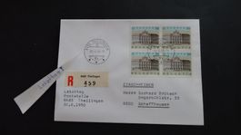 THEILINGEN/ZH R-Brief Letzttag sehr selten !!  30.6.90  27