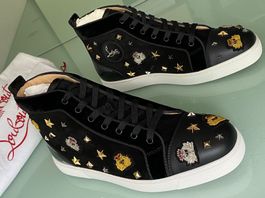 CHRISTIAN LOUBOUTIN Loub Academia High Top Sneakers 43.5 NEU