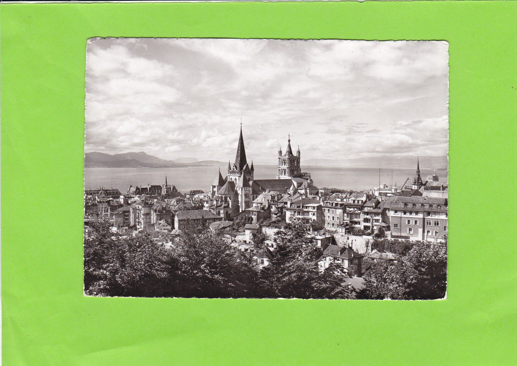 Cartoline postali: Lausanne – Usato da St. Peterzell venduto da neckertal