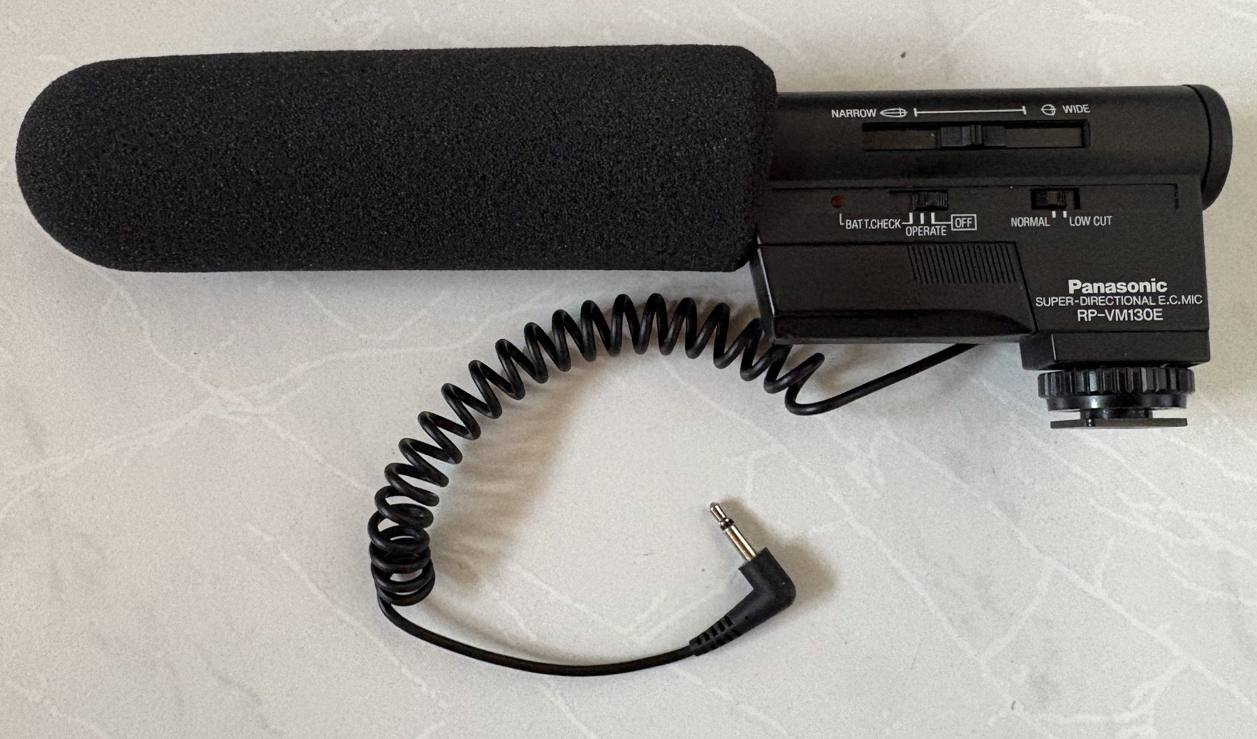 Panasonic Microphones: Panasonic RP-VM130E  Mikrofon – D'occasion à Neukirch-Egnach par Phion