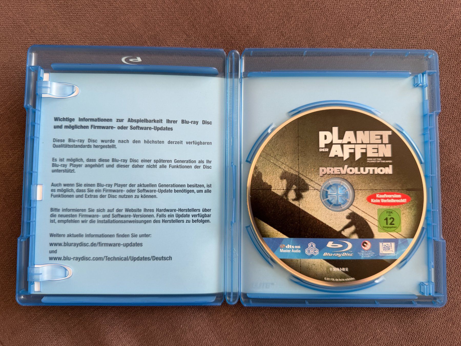Tous les DVDs: Planet der Affen: Prevolution, Blu-ray – D'occasion à Wolfhausen par KugelKopf 2