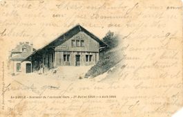 Le Locle  NE   -   L'ancienne GARE  1858 - 1884