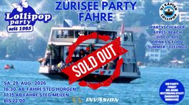 Lollipop Party Zürichsee Fähre