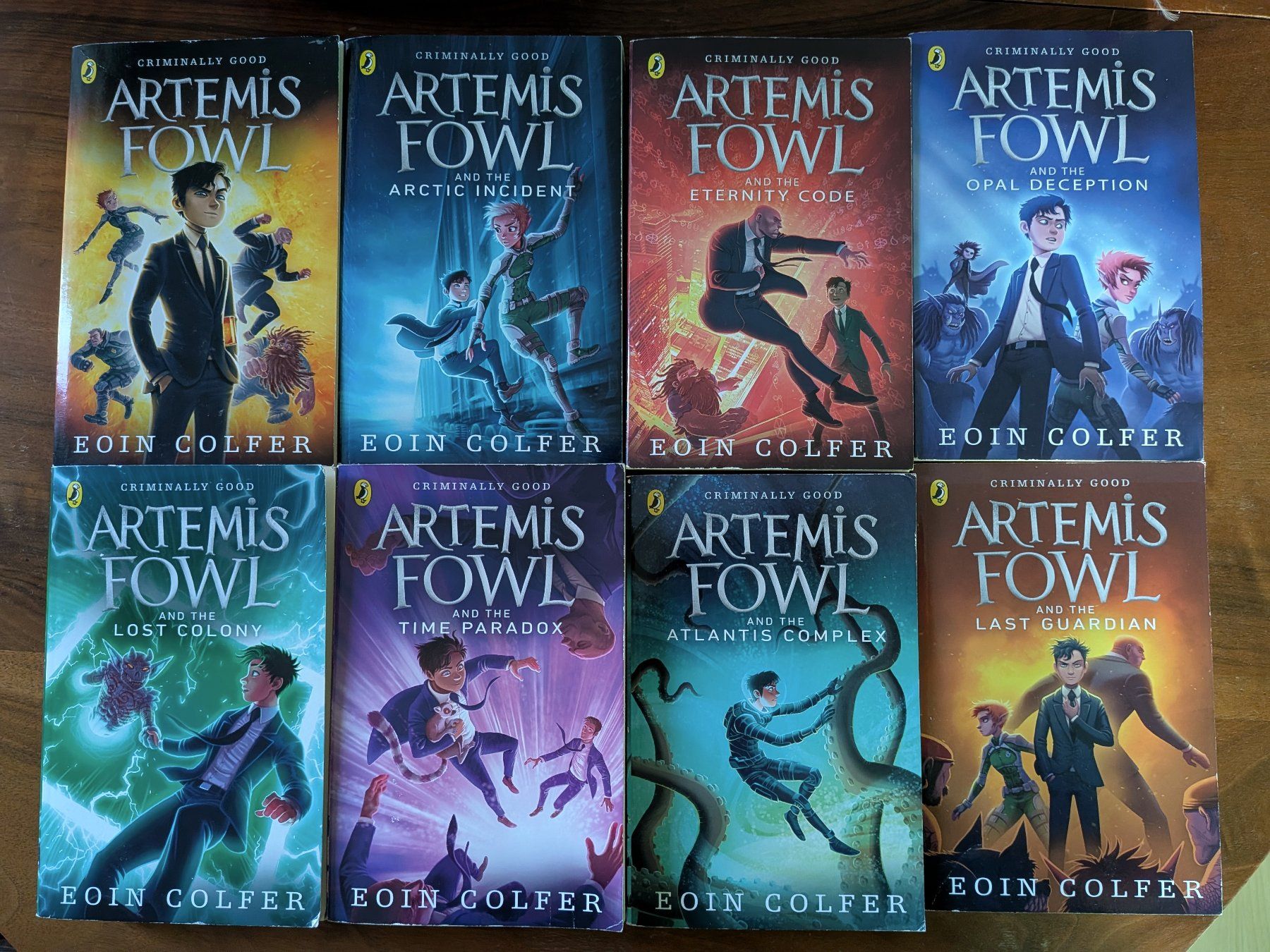 Libri: Artemis Fowl 8 Bände Englisch – Usato da Frauenfeld venduto da aid_6ck2 2
