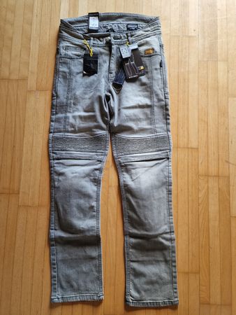 Trilobite Micas Urban Motorcycle Jeans (Grey, 32/32)