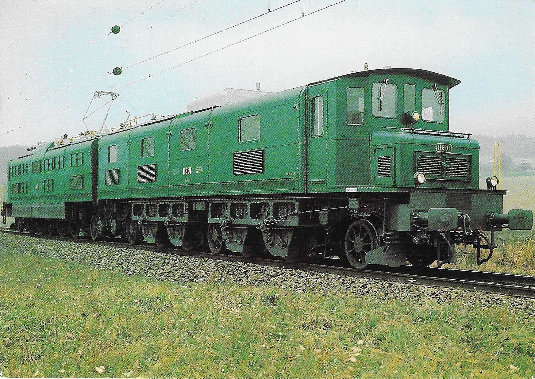 Cartoline postali: SBB CFF Ae 8/14 11801 1931 – Nuovo (secondo la descrizione) da Rothrist venduto da Stranglehold