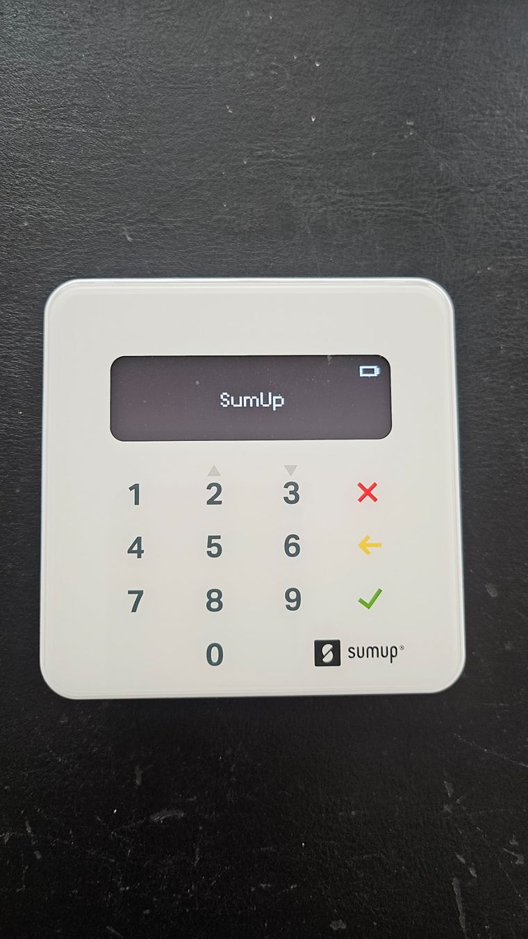 Sumup Registratore di cassa: SumUp Air Kartenterminal – Usato da Goldiwil (Thun) venduto da rkweiss