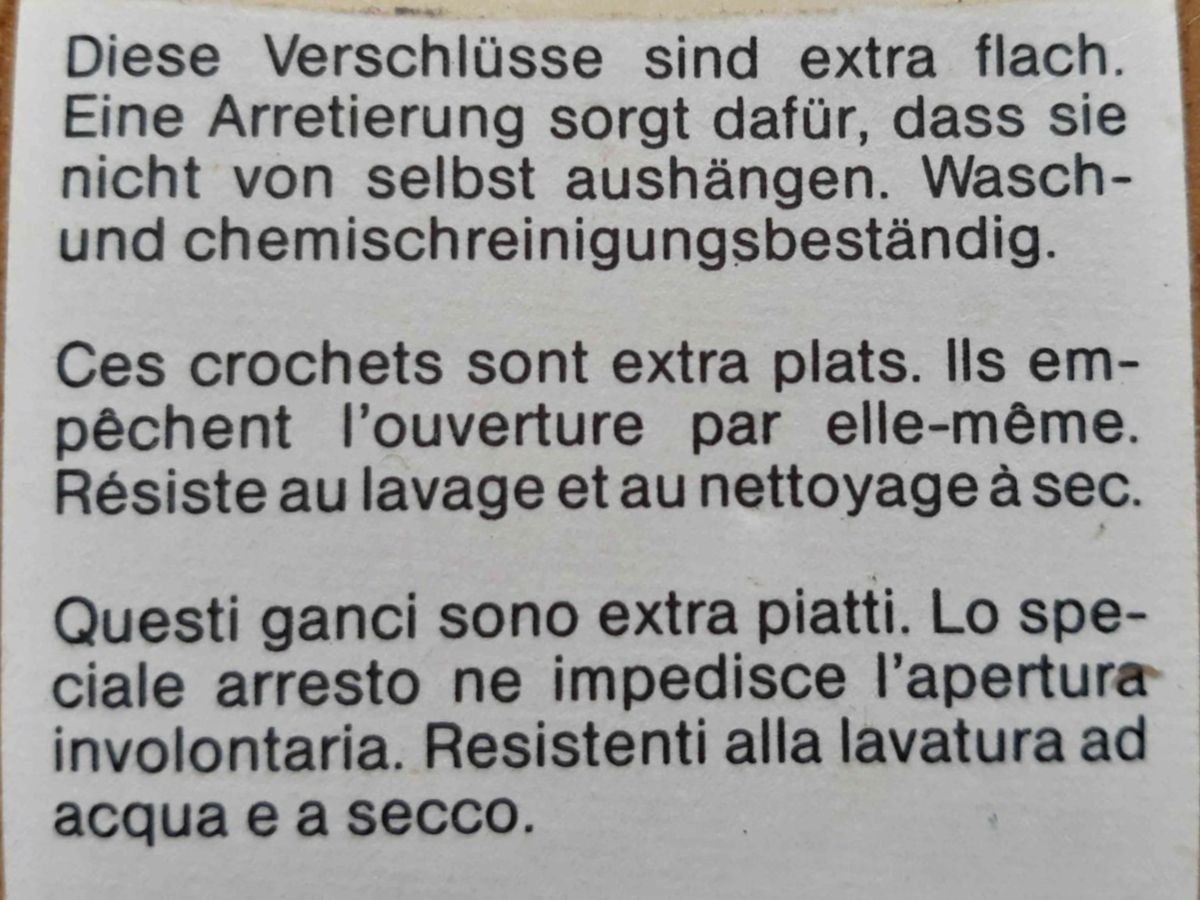 Perlen (unechte): Metallverschlüsse, extra flach – Gebraucht aus Windisch von Re_ 2