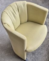 Polstersessel ROLF BENZ, Stoff, beige, halbrund