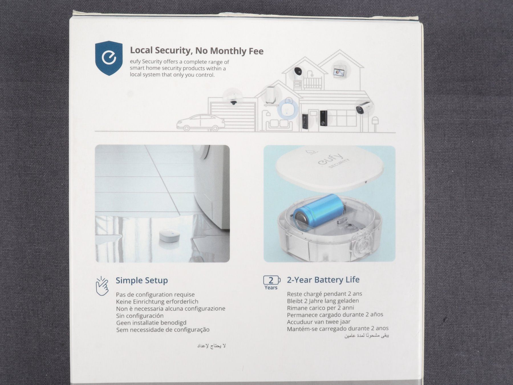 Elektronikbauteile: EUFYSECURITY IP65 Water and freeze sensor – Neu und originalverpackt aus Steinen von Restwert_Steinen 3
