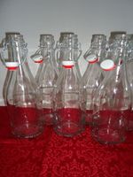 6 Glasflaschen mit Bügelverschluss 7,5 dl